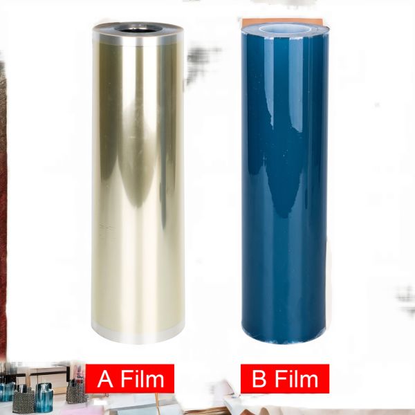UV DTF a B Transfer Film Roll High-Temperature AB PET Sticker Film for Textiles Digital Printing with Heat Transfer Function