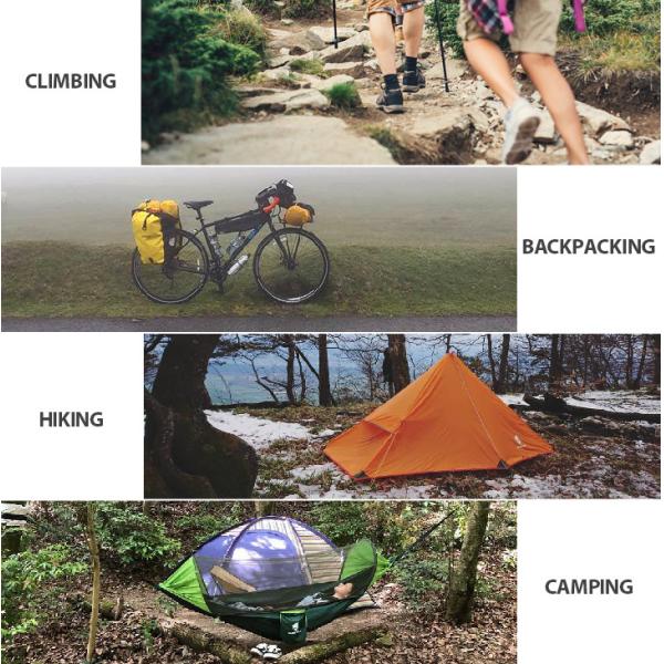 Air Mattress 40D Nylon Inflatable Sleeping Pad