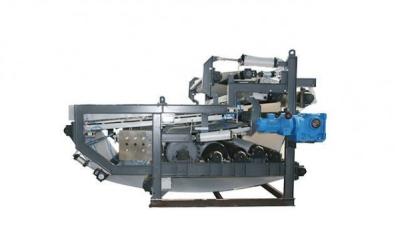 No Vibration Dewatering Filter Press DYL A Serial Belt Press Dewatering System