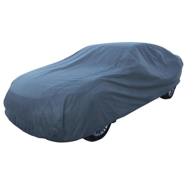 3 Layer Breathable Car Cover Waterproof Gray Color Environmentally Friendly