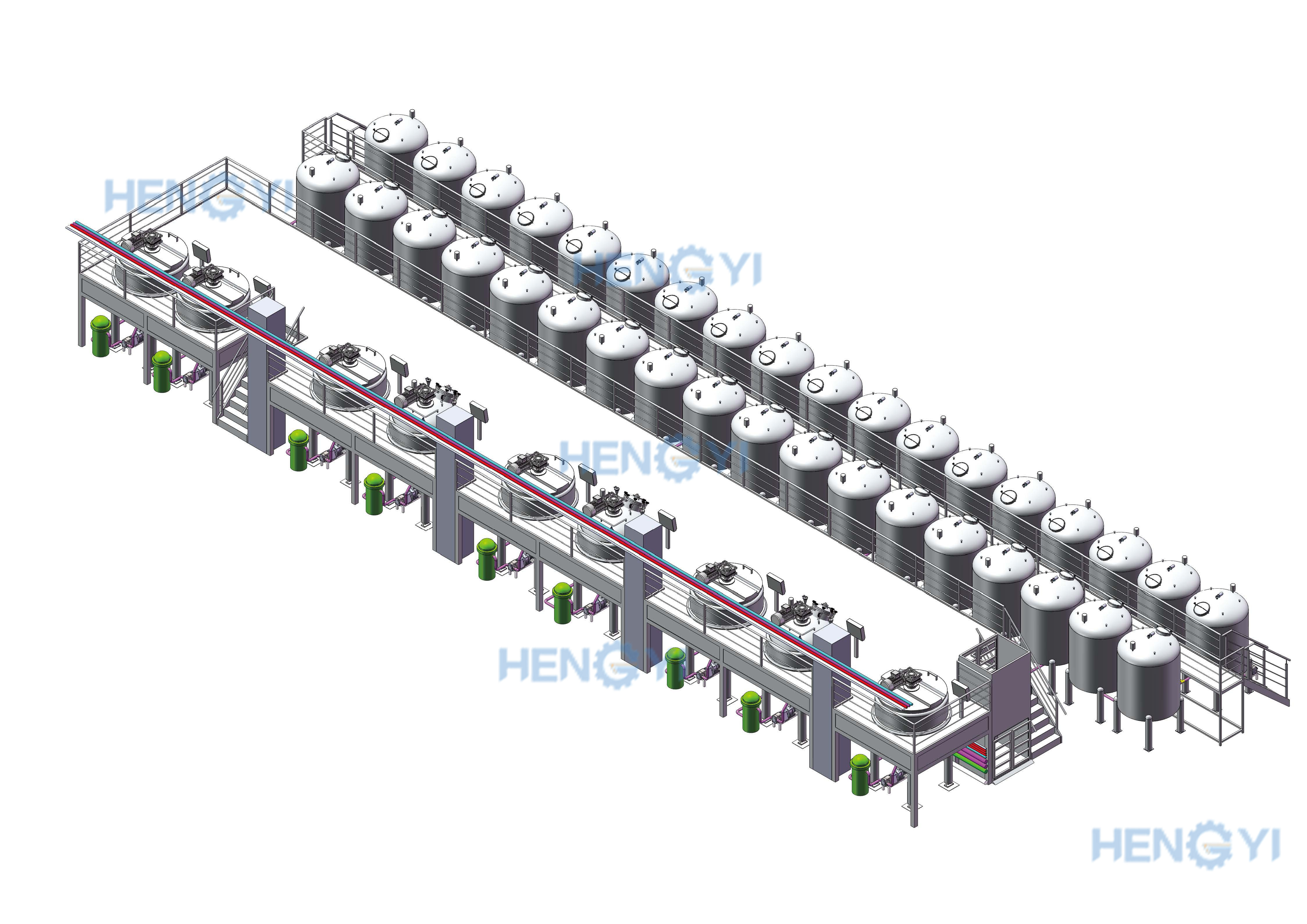 Semi-Automatic Integrated Shampoo Making Machine for Startups