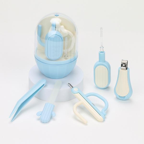 Cactus Shape Baby Nail Care Set Newborn Special Anti Pinch Meat Baby Scissors Safety Nail Clippers Children's Products
