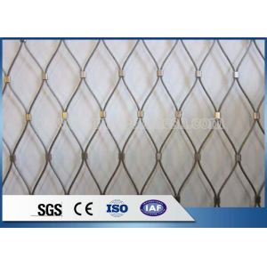 AISI 316 X-Tend Flexible Stainless Steel Cable Mesh For Exhibition Protection