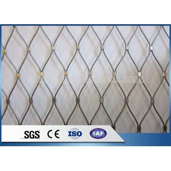 AISI 316 X-Tend Flexible Stainless Steel Cable Mesh For Exhibition Protection