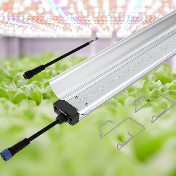 120cm Weed LED Grow Light Bar Full Spectrum 60W Aluminum PC Material