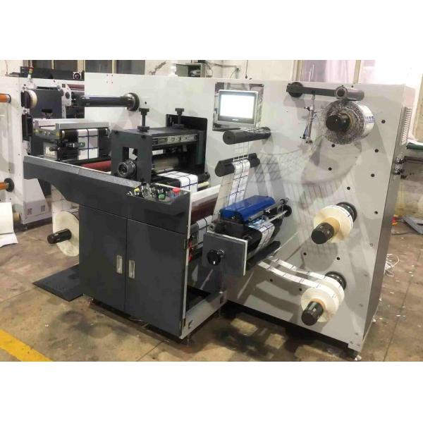 Machine de découpe à matrices rotatives à étiquette imprimée complète