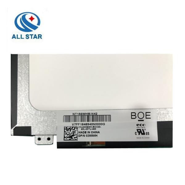 BOE TFT LCD Screen , SLIM EDP LED Screen NT156WHM-N42 Anti Glare 1366 x768 30pin