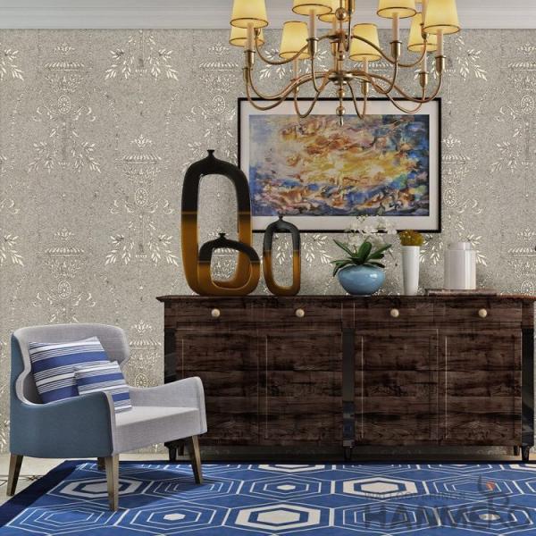 Бытовой офис гостиница современные съемные обои с простымм  полосчатыми узорами