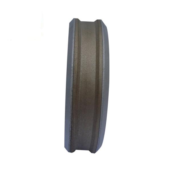Customized Metal Bonded Diamond Grinding Wheels , Groove Flat Grinding Wheel Medium Hardness