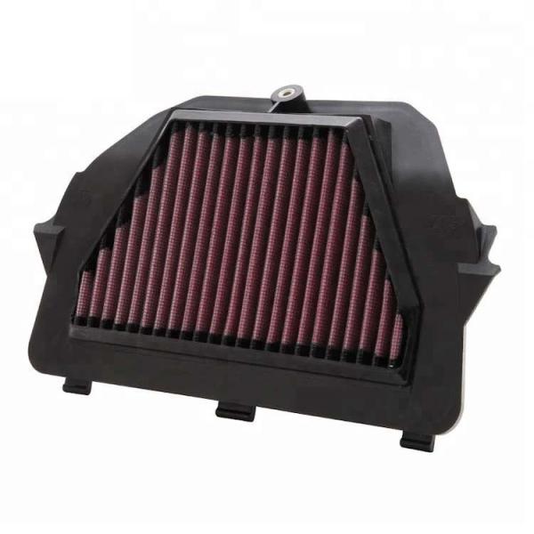 Red Replacement High Flow Air Filter for Yamaha YZF R6 Motorcycle Washable and Reusable