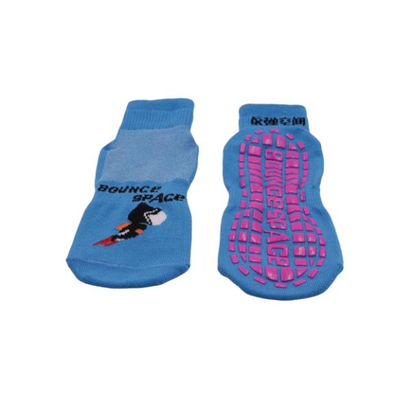 Top Jump Safety Trampoline Park Socks Unisex Kids / Adult Standard Thickness