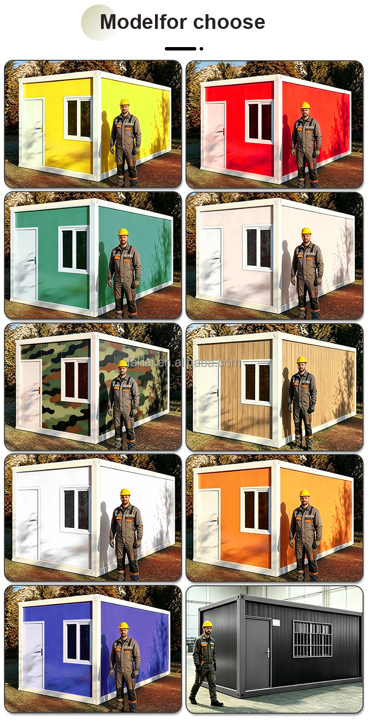 China Factory Wholesale Portable Modular House Sandwich Panels Standard Construction Home Container House