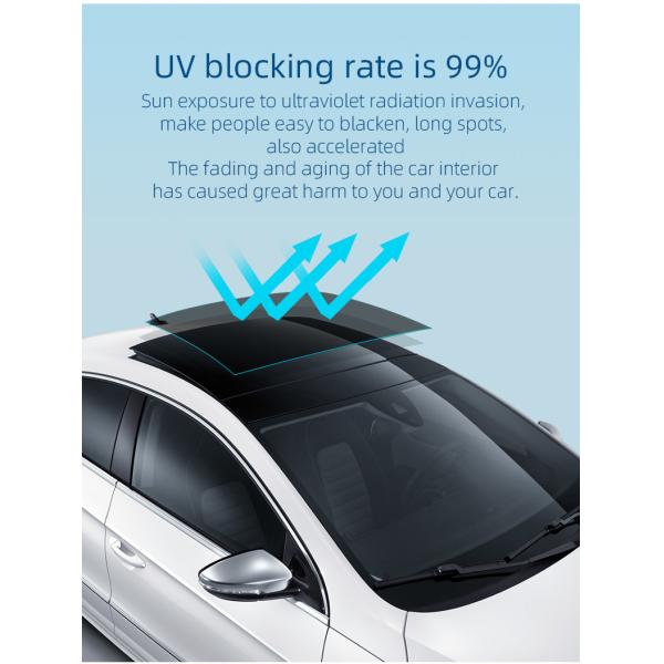 Protector a prueba de explosión TPU Techo solar PPF Ventana de cristal de ventana de automóvil Tinta de ventana de vidrio película solar Film de techo de automóvil Film de claraboya