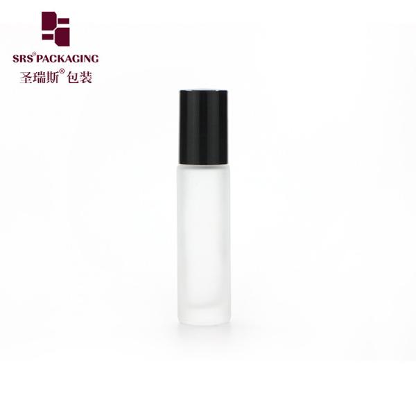 10ml Wall Glass Roll On Bottle With Glass Ball Leakproof Design for Personal Care
