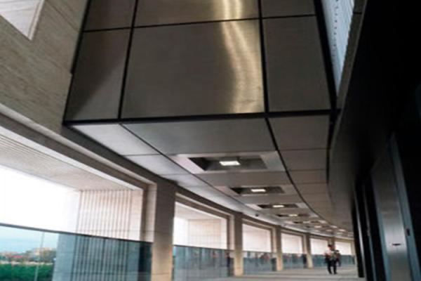 Generous Beautiful Commercial Ceiling Tiles , Stainless Ceiling Tiles Standard Size 10 / 15MM