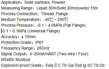 wireless radar water level sensor