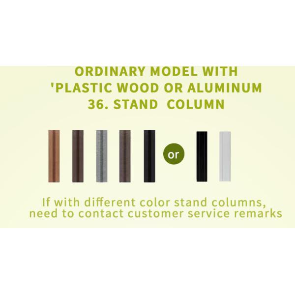 UV-Proof Wood Plastic Composite Fence Board for Porch Railings and Flooring Mounted
