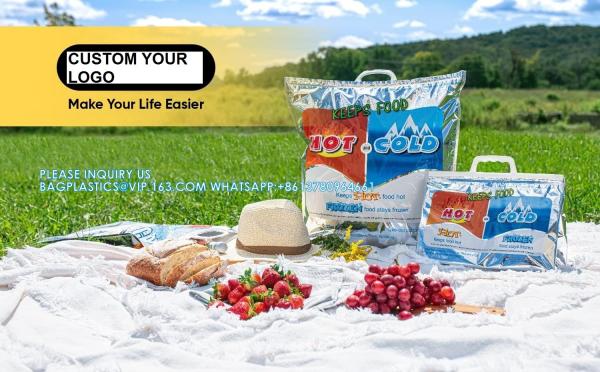 Hot And Cold Insulated Bags For Food Delivery, Grocery Shopping Bags, Food Storage Hot And Frozen Food For Travel