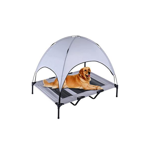 122x91x16cm Portable dog bed with tent, military bed, golden retriever mattress, Teddy Little Medium Dog House with tent