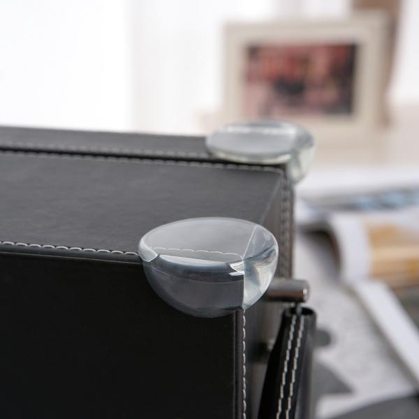 PVC Ball Shape Baby Safety Corner Guards Furniture Protectors , Child Safety Corner Guards