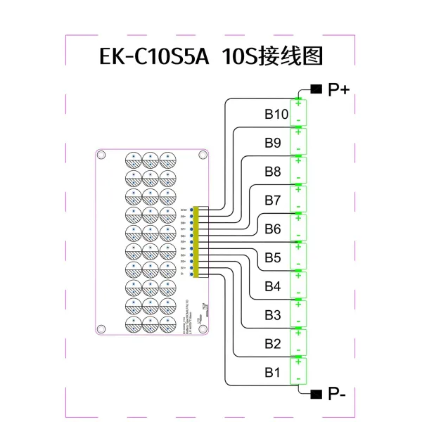 Customized Active Balancer for 3s to 4s Energy Storage Solutions