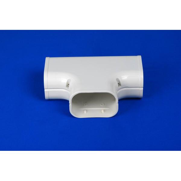 100mm AC Duct PVC Air Conditioner Pipe Cover Duct T-Joint Tee Joint