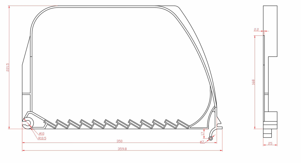 12 Core Flame Retardant 94V-0 Fiber Optic Splice Tray Rotary and Pivoting with Aluminum Cover for Distribution Box and Frame