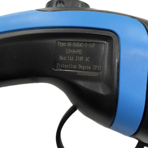 ПК PBT TPE СПЛАВЛЯЕТ портативный заряжатель 3.6kw 16a Sae J1772 AC EV