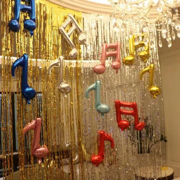 Праздничная лазерная фольга Френдж занавес на стене Монтированные многоцветные ПЭТ праздничные принадлежности