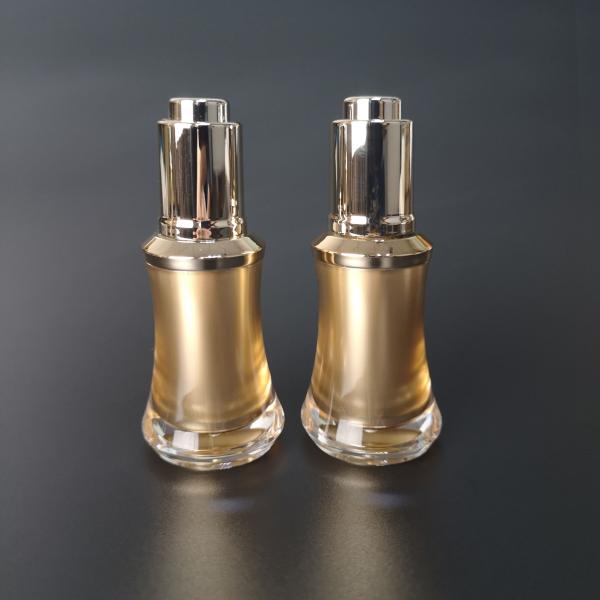 Пустая акриловая капельница отжимая насоса 15ml разливает по бутылкам для эфирного масла