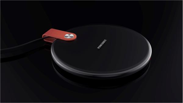 Ultra Thin Desktop Mini Fast Wireless Phone Charger with full power for iPhone 8 Samsung mobiles