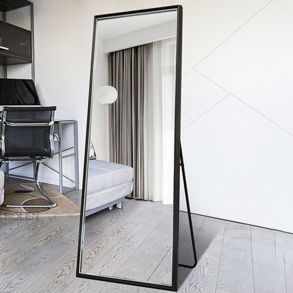 Rectangular Bathroom Vanity Mirrors , Luxury Baroque Style Wall Mirror Without Light