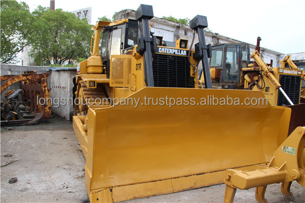 Chinese Caterpillar D7R Used Mini Small Dozer Bulldozers 24962 KG Machine Weight