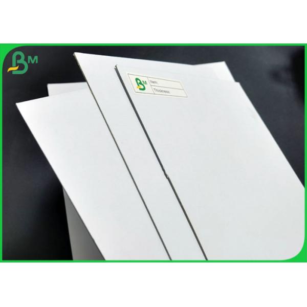 Hard stiffness 1.5mm 1.8mm Thick White Coated Triplex paper Board Sheets
