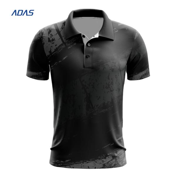 Casual bordado de poliéster Sublimación camisetas de golf a granel Polo para mujeres Tejido