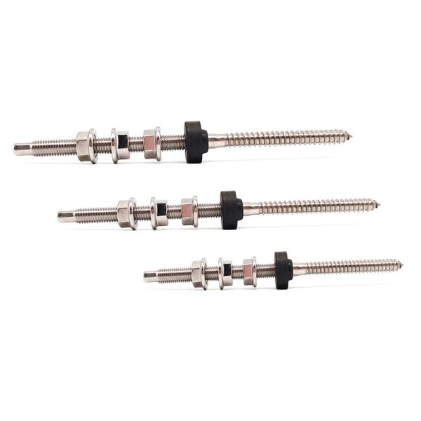solar mounting system Metal Stainless Steel 304 316 Double Head M10 Hanger bolt