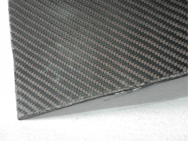 Fibra completa que cobre, folha do carbono da fibra do carbono da espessura 1.5mm do × 410MM de 340MM