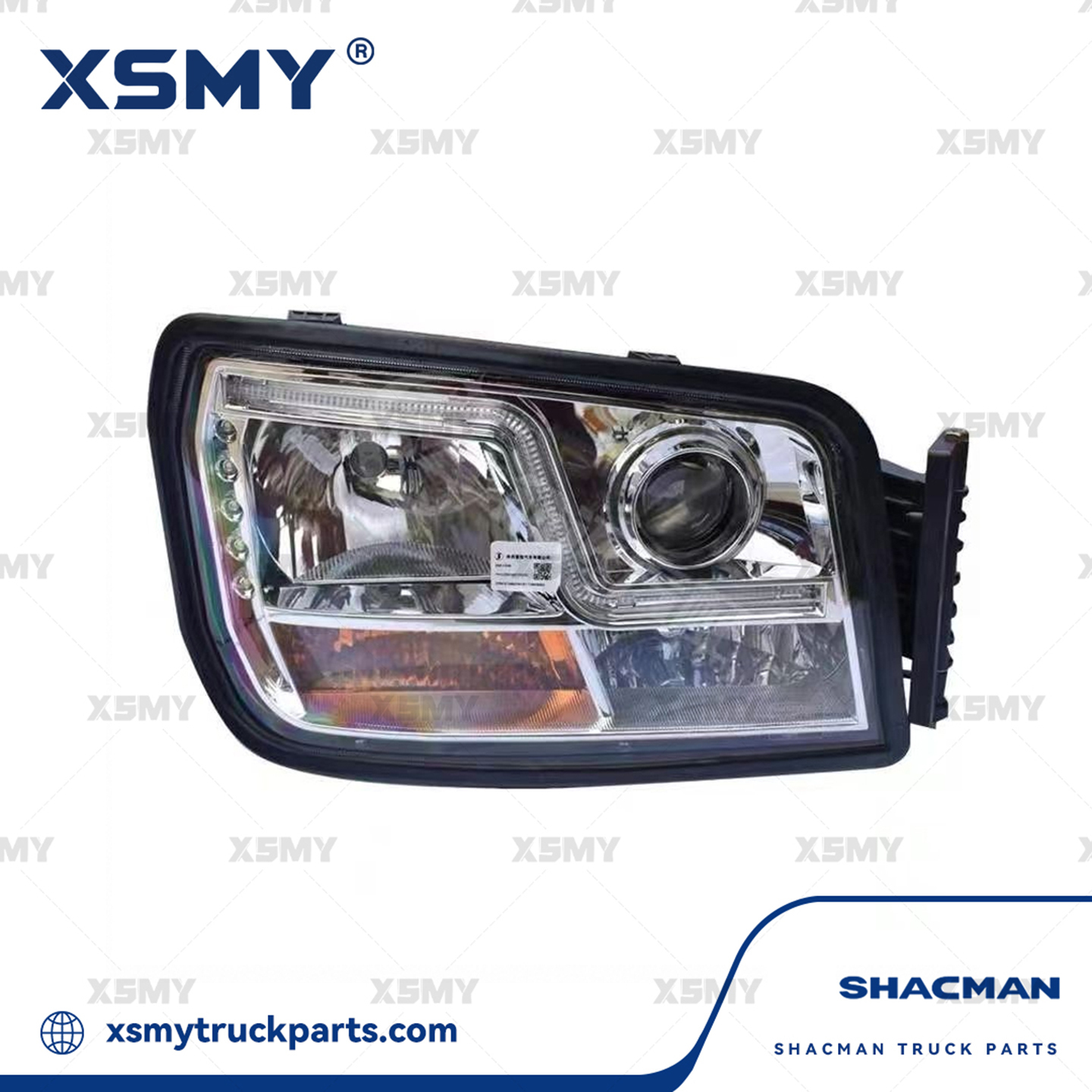 DZ96189722010 SHACMAN X3000 H3000 M3000 Headlight Assembly for Heavy Duty Truck Parts