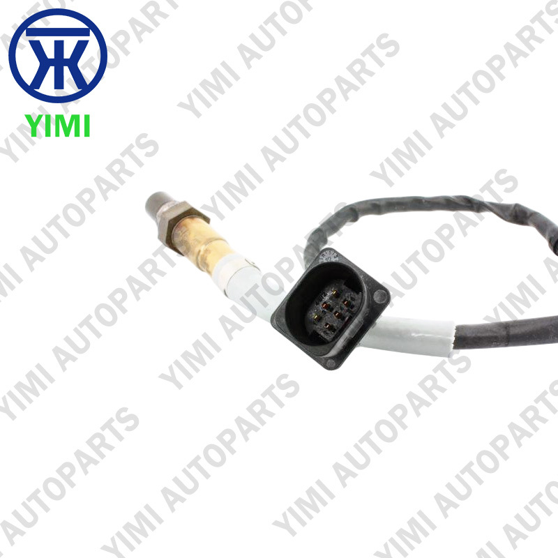Oxygen Sensor Lambda Sensor with Zirconium & Yttrium Oxide Ceramic Element 6-Pin Connector and Wideband Heated Planar for Audi A3 VW Passat 2.0T
