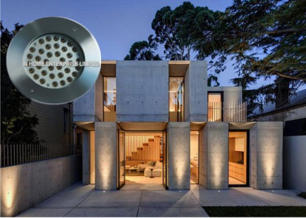 3 dispositivos elétricos de iluminação subterrâneos exteriores 316 de aço inoxidável do diodo emissor de luz da garantia 3W