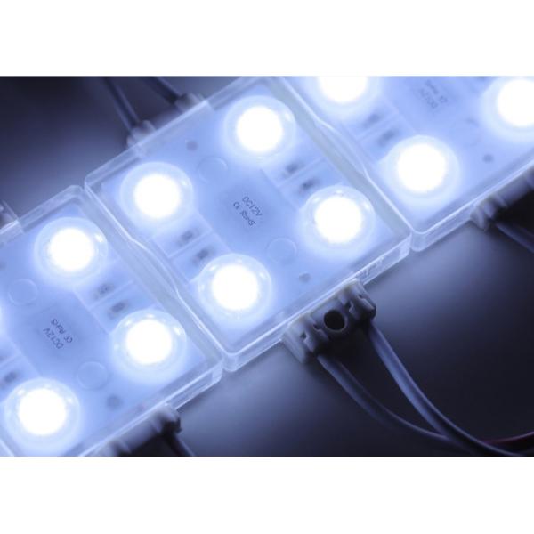 Módulo LED impermeable de 1.5W 2W 3W de fábrica, 110V/220V, luz blanca cálida, clasificación IP65 para letreros publicitarios y letras