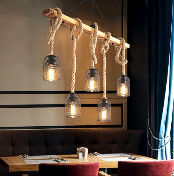 Loft Vintage Chandelier Light Industrial Headlight Store Dining Room retro light(WH-VP-220)