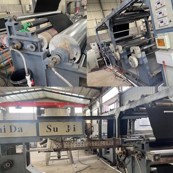 1.7M Laminateur de revêtement par extrusion automatique pour film OPP en sac tissé 236m/min