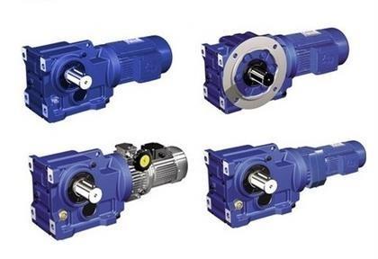 1450rpm Worm Helical Gear Reducer Gearbox With Motor 20CrMnTi Alloy Steel