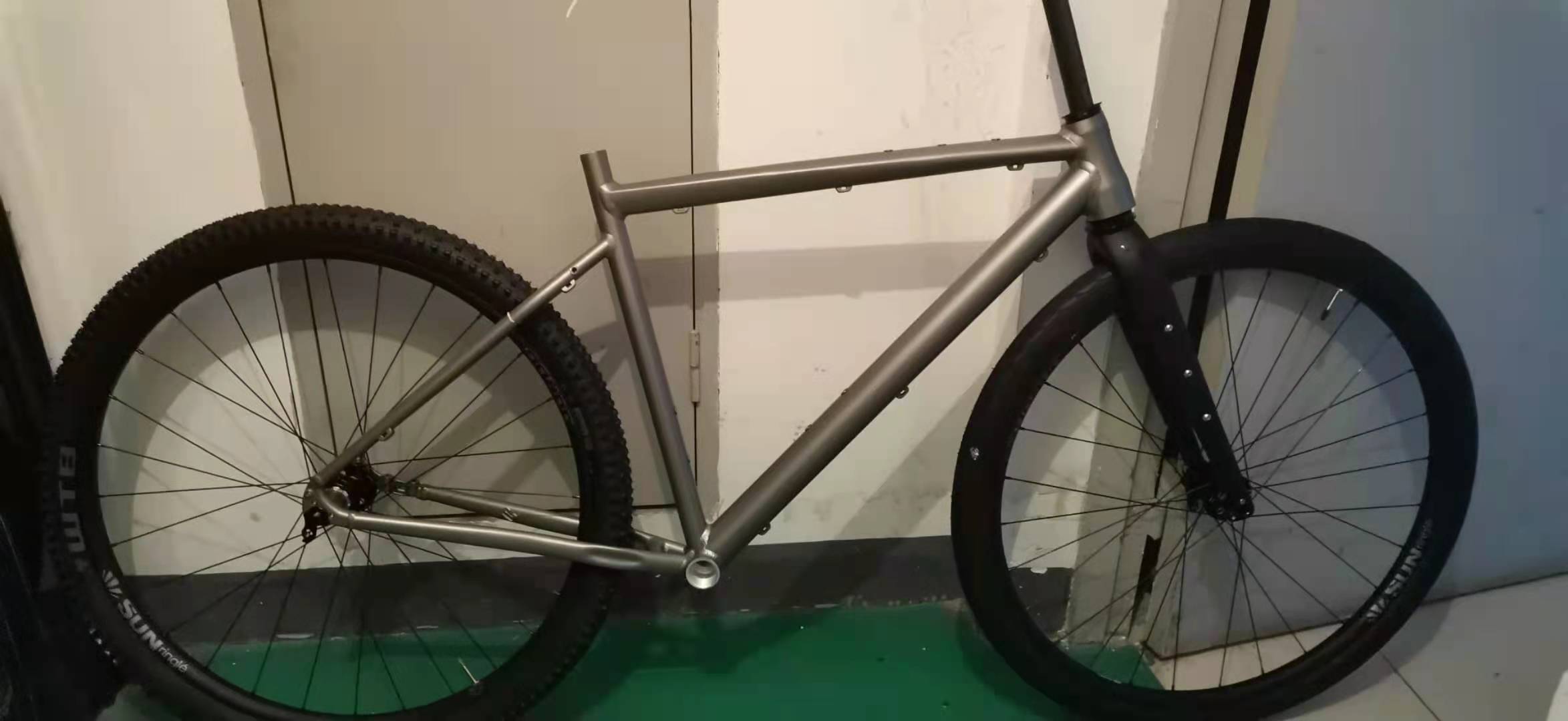 29er x2.35 Алюминиевая гравийная велосипедная рама 700x50c Легкие дорожные велосипедные детали
