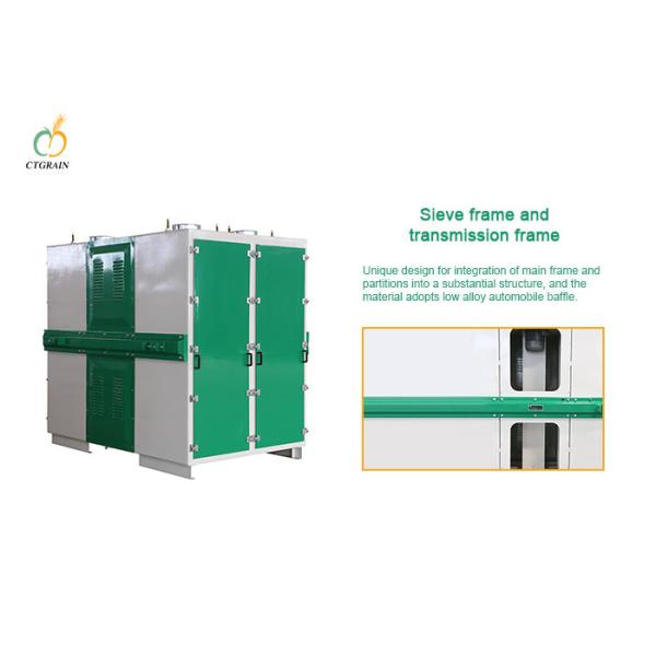 Оборудование зерна высокого квадратного планзифтера муки сортируя филируя