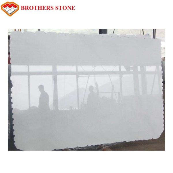 Thassos White Marble Floor Tile , Pure Crystal White Marble Stone Tile