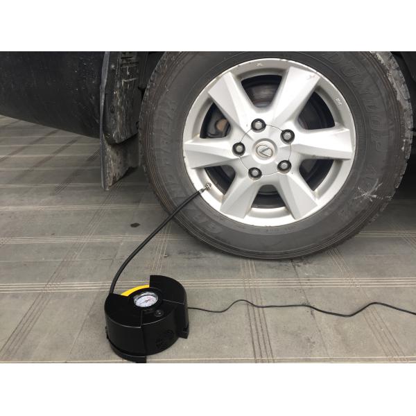 Компрессор Inflator воздуха автомобиля DC12V с датчиком для различного цвета автошин, черных и желтых