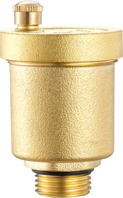 DN15 DN20 DN25 Brass Air Vent Valve Threaded With Check Function