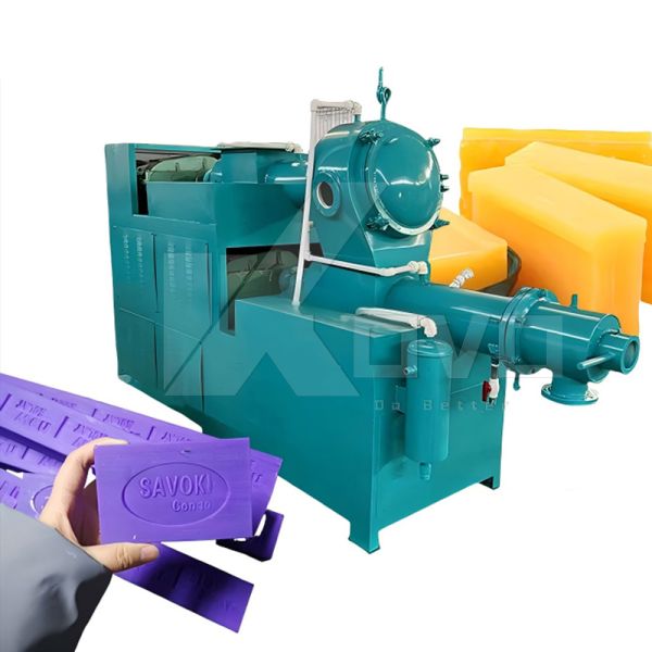 Automatic Laundry & Bath Soap Production Line | Bar Soap Plodder & Three-Roller Mill